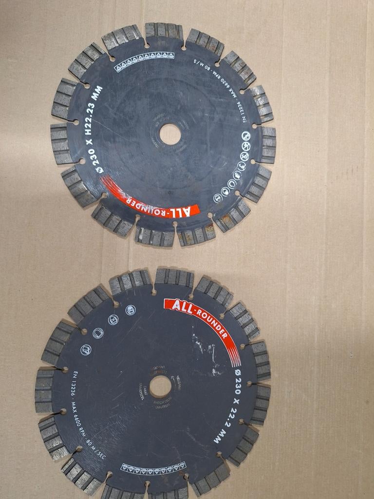 Carat diamantschijf ALL-rounder 230mm, Ophalen