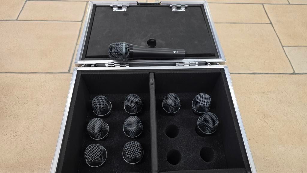 LOT DE 10 E945 EN FLIGHT CASE EN PARFAIT ÉTAT, Musique & Instruments, Microphones, Enlèvement, Comme neuf, Micro chant