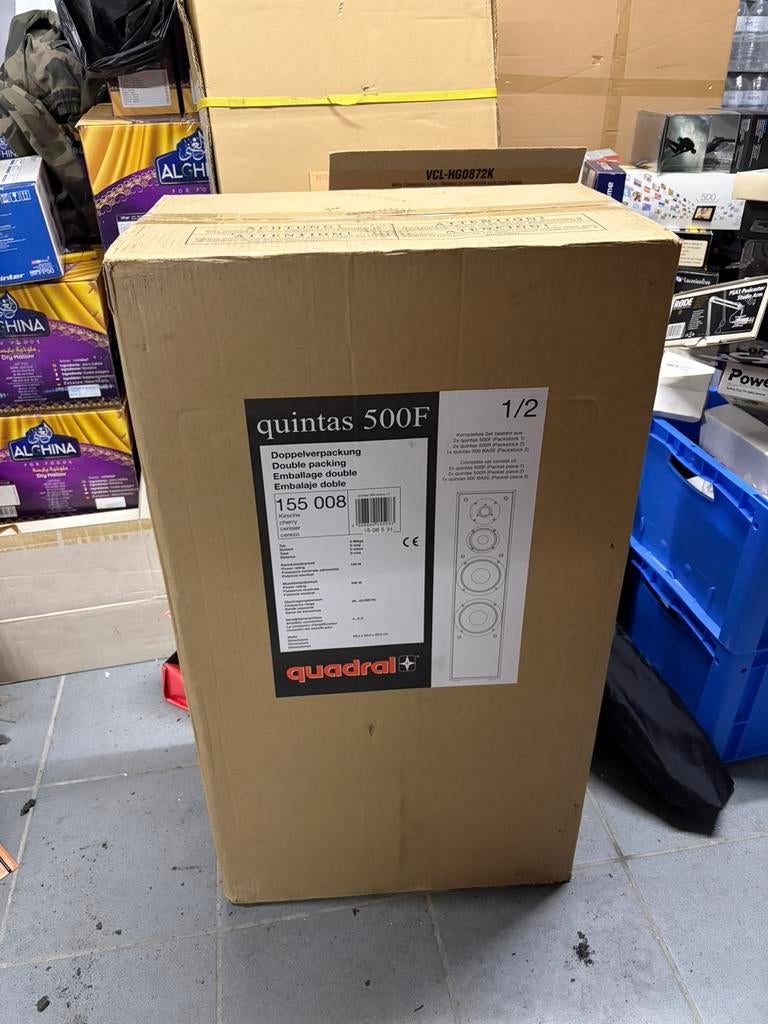 1x Quadral Quintas 500F vloerstaande luidspreker, Audio, Tv en Foto, Subwoofer, Nieuw, 120 watt of meer, Ophalen