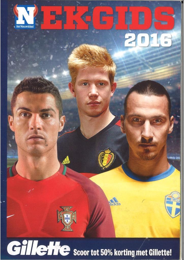 EK gids Laatste Nieuws EK 2016 Frankrijk Rode Duivels, Verzamelen, Ophalen, Gebruikt, Boek of Tijdschrift