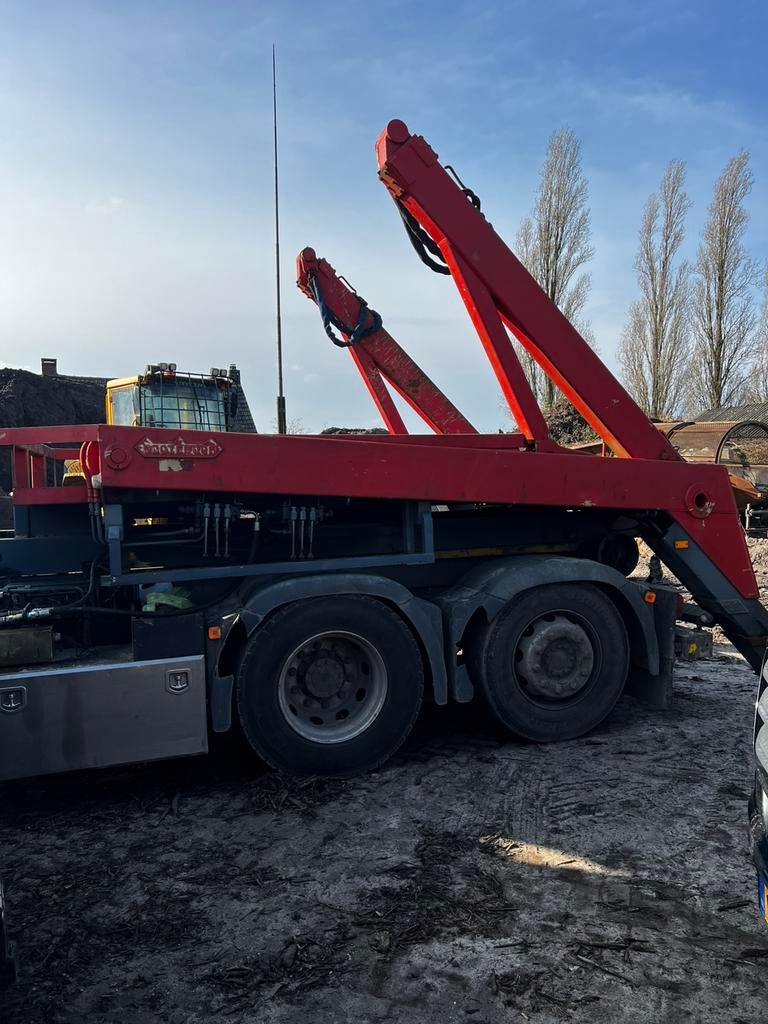 Portaalsysteem haakarm, Ophalen