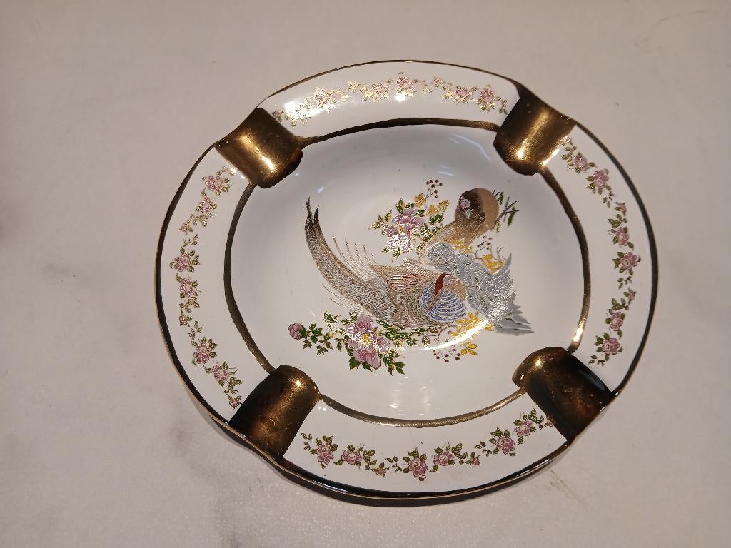 Neofitou handmade Greece 24k Gold asbak, Antiquités & Art, Enlèvement, Or