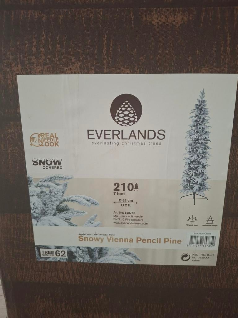 Kerstboom Everlands snow smal, Ophalen