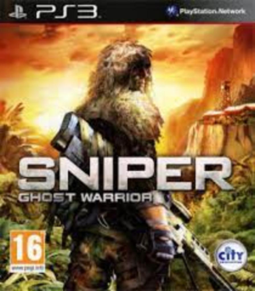 Sniper Ghost Warrior (PS3)., Online, Gebruikt, Shooter, 1 speler