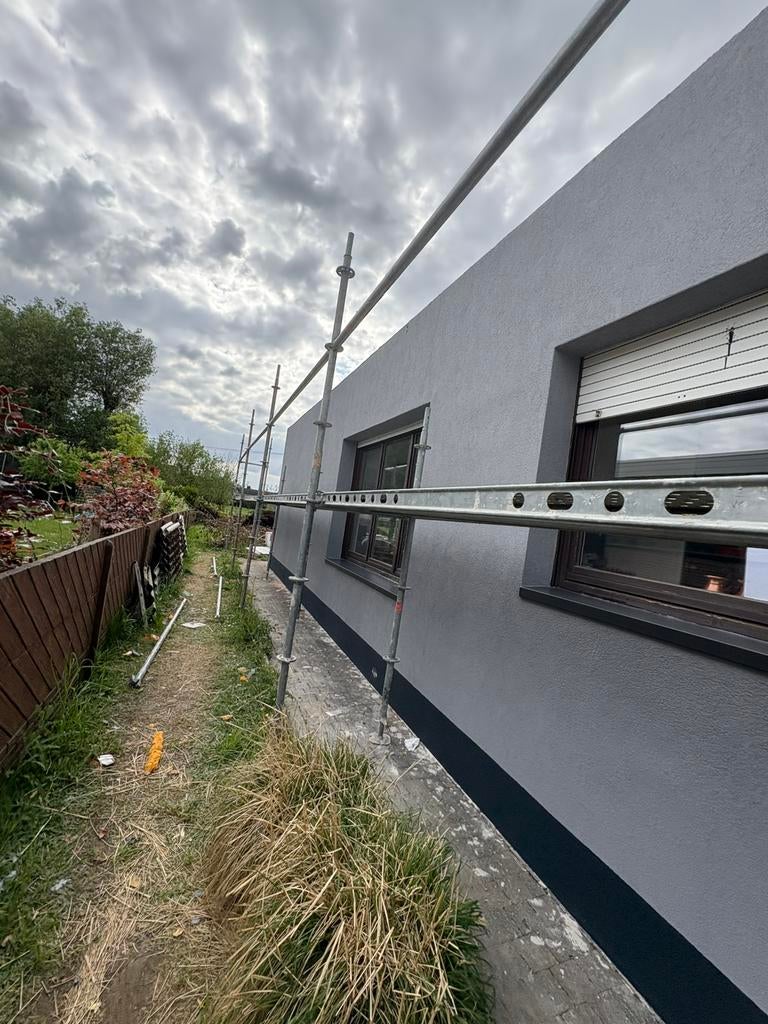 Travaux d’isolation façade et toiture plate 0465/14.27.01, Enlèvement ou Envoi, Comme neuf