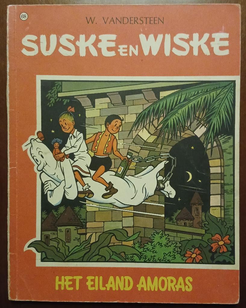 Suske et Wiske VK68 L'île d'Amoras, Livres, Enlèvement ou Envoi, Willy Vandersteen, Une BD, Comme neuf