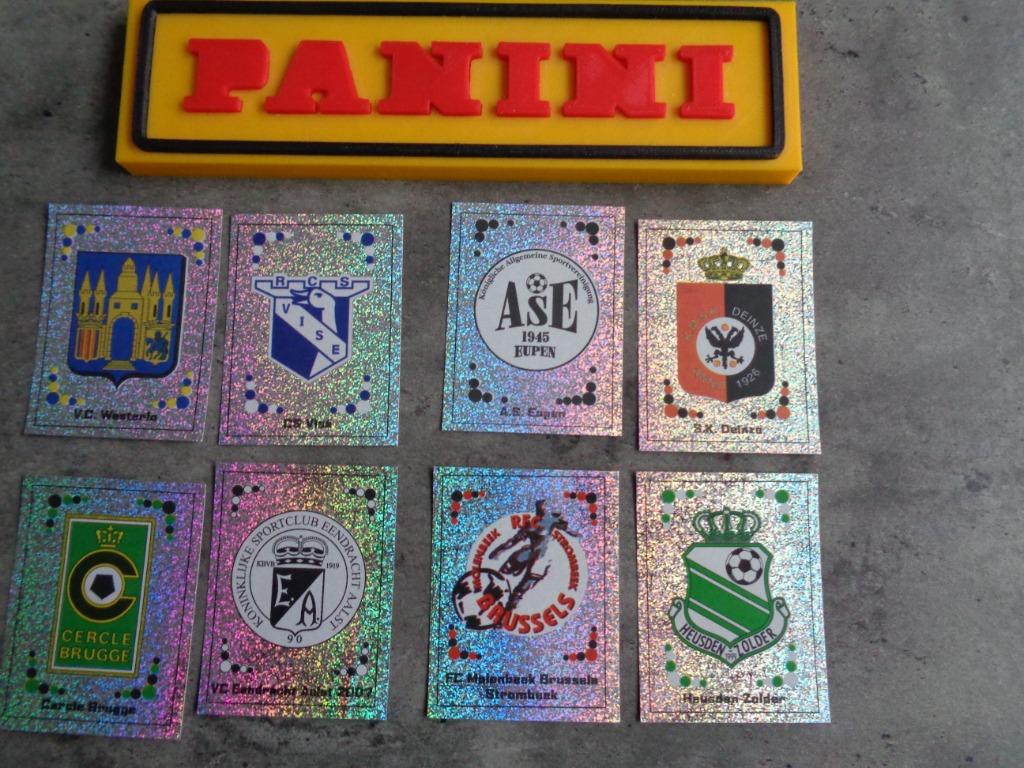 LOT DE 8 BADGES DE FOOTBALL AUTOCOLLANTS PANINI FOOTBALL 200, Envoi