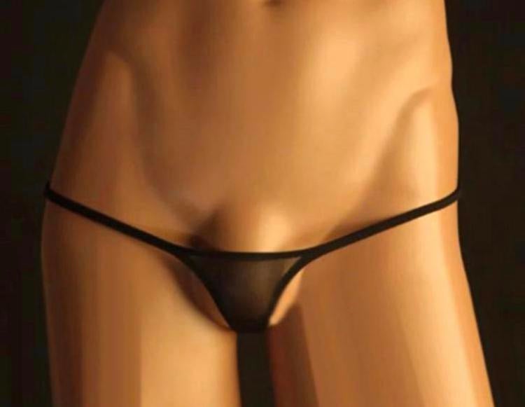 Mini string TM maat M-L, Ophalen of Verzenden, Zwart, TM