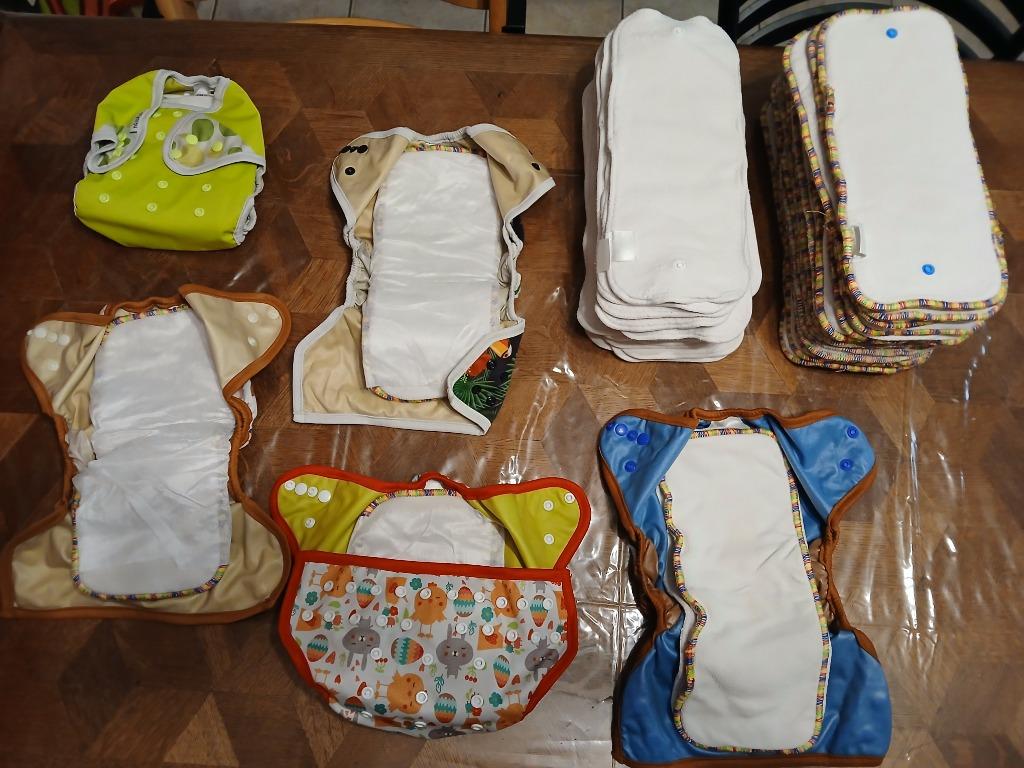 Couche lavable Monpetitou, Enlèvement ou Envoi, Utilisé, Autres types, Autres marques