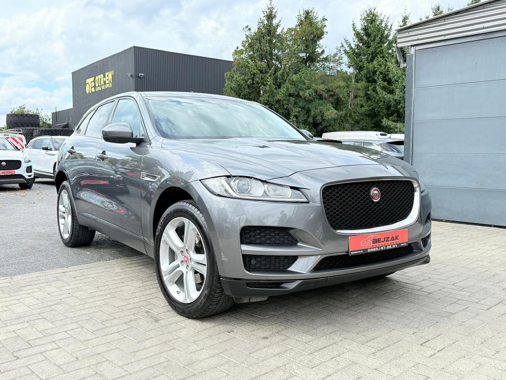 Jaguar F-pace 122.000km 180pk 1j Garantie, Auto's, Jaguar, Bedrijf, Te koop, F-Pace, Bluetooth, Diesel, Automaat, Leder, Dealer onderhouden