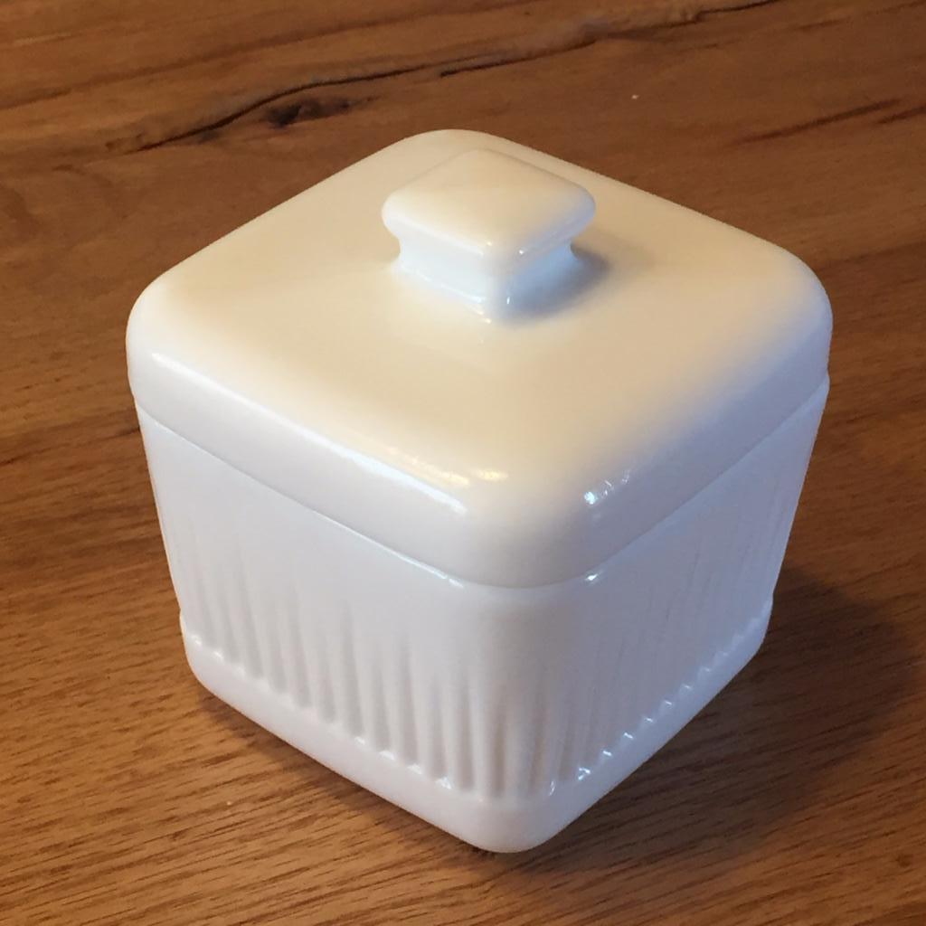 set/3 pots Vintage Planta avec couvercle en verre dépoli, Collections, Enlèvement ou Envoi, Comme neuf, Emballage