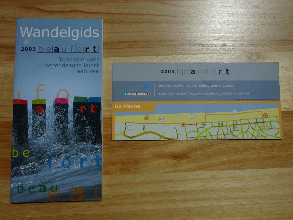 Beaufort 2003, Wandelgids / signatuur Sweetlove - signed by, Ophalen of Verzenden, Zo goed als nieuw, Schilder- en Tekenkunst