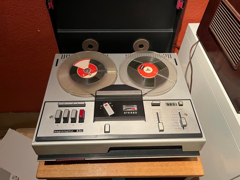 Enregistreur à bandes Telefunken Magnétophone typ M 430, Audio, Tv en Foto, Bandrecorder, Bandrecorder, Ophalen