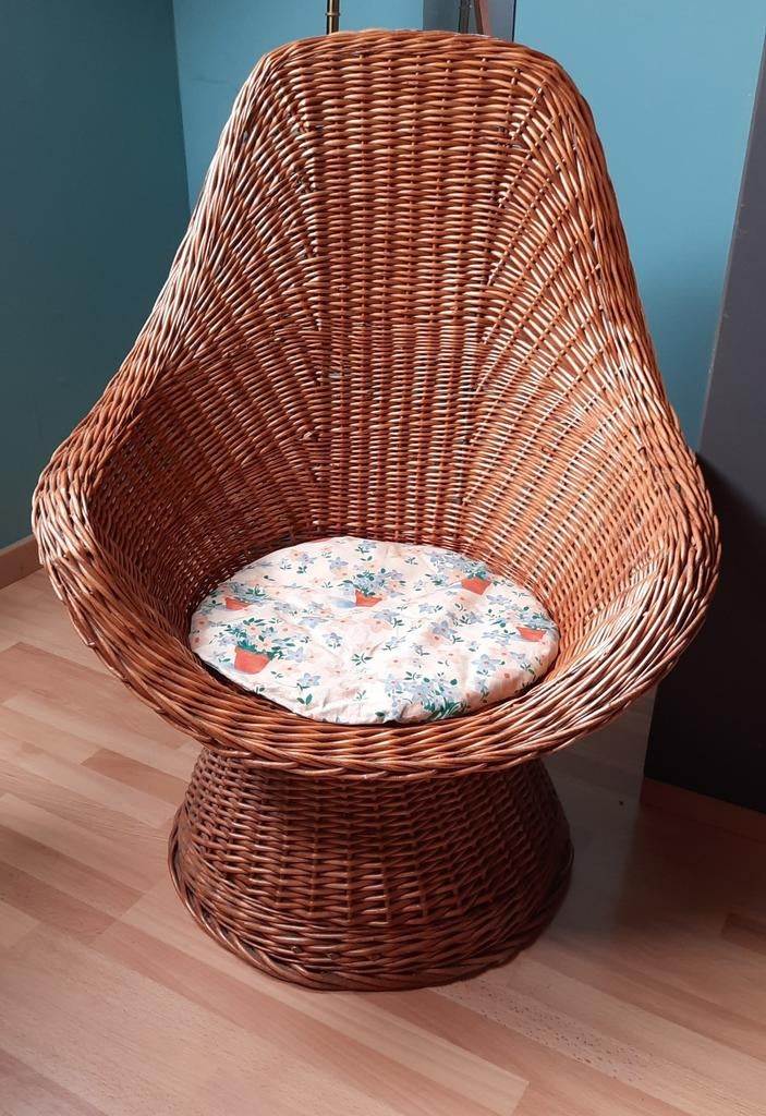 Rotan kuipstoel, Ophalen