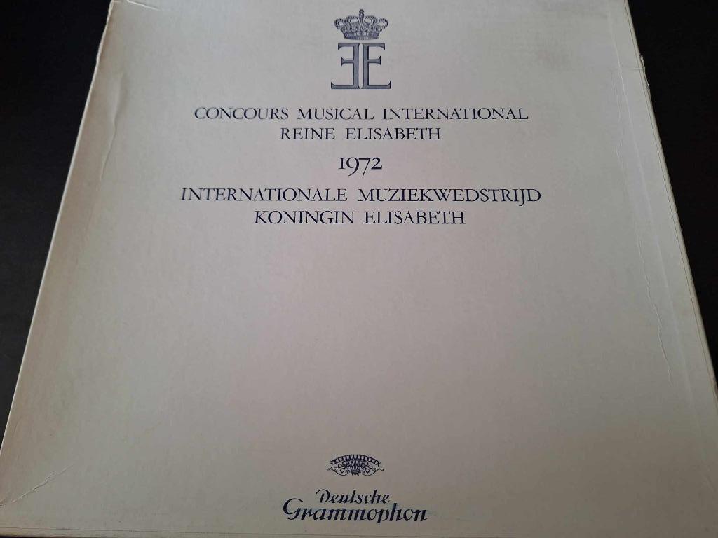 Concours Reine Elisabeth 1972 - Box 3 x LP's Vinyl / DG, 12 pouces, Du modernisme à nos jours, Enlèvement, Utilisé