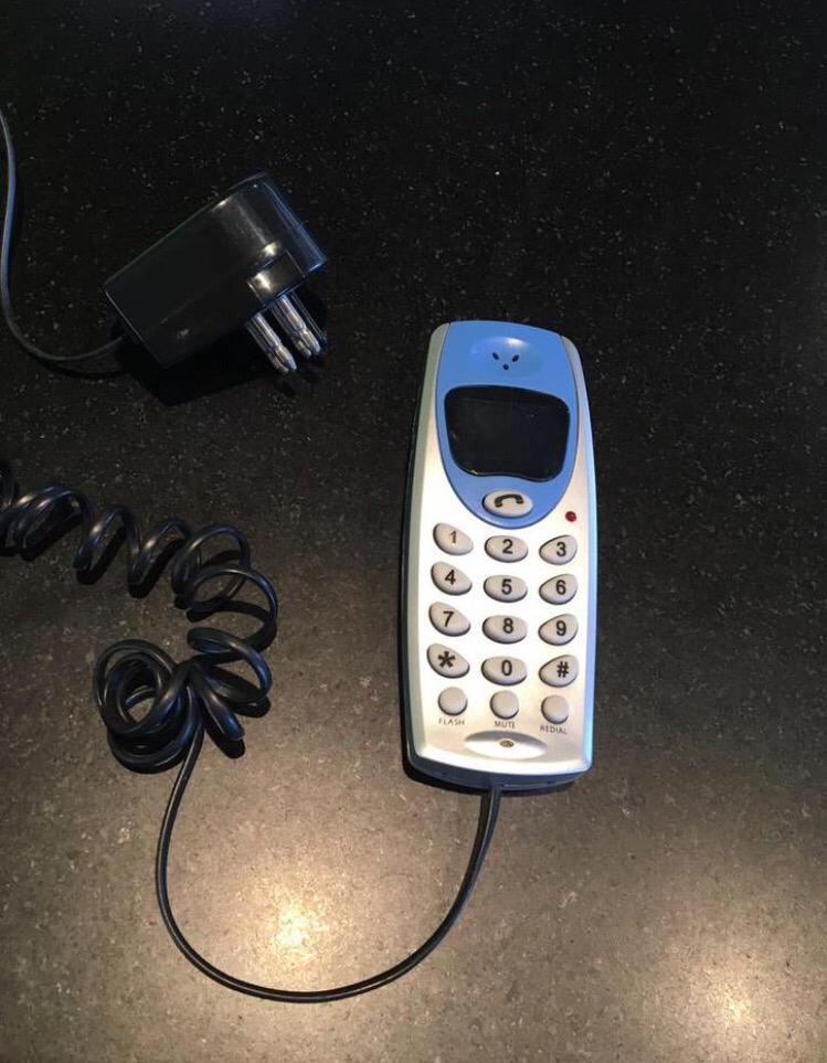 Vaste telefoon met draad, gsm look, Ophalen of Verzenden, Zo goed als nieuw