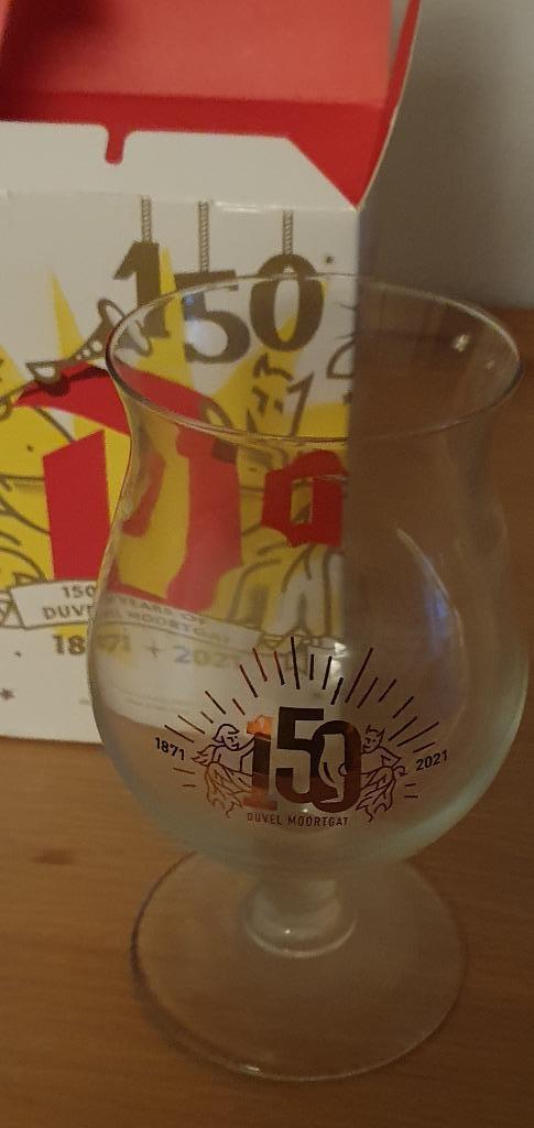 1 duvelglas in geschenkverpakking, Ophalen of Verzenden, Nieuw, Bierglas