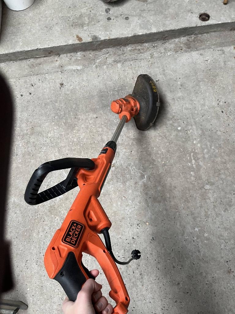 Graskantenmaaier black and decker, Ophalen