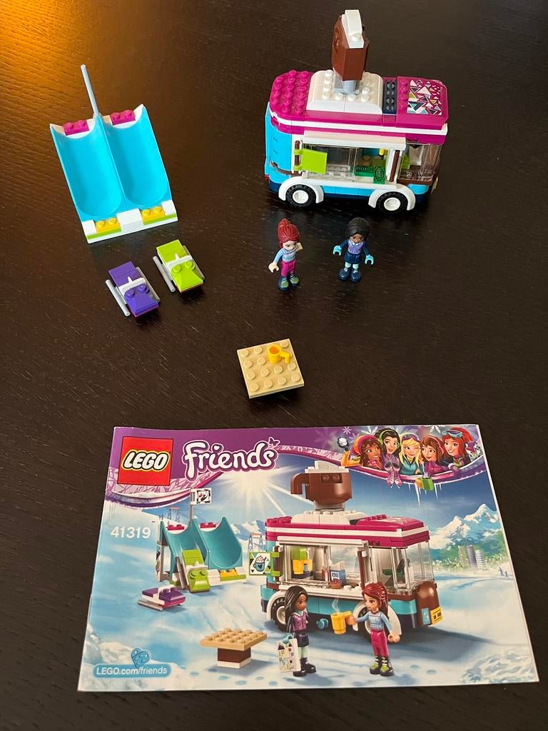 Lego Friends - Wintersport Koek-en-zopiewagen, Ophalen of Verzenden, Zo goed als nieuw, Lego