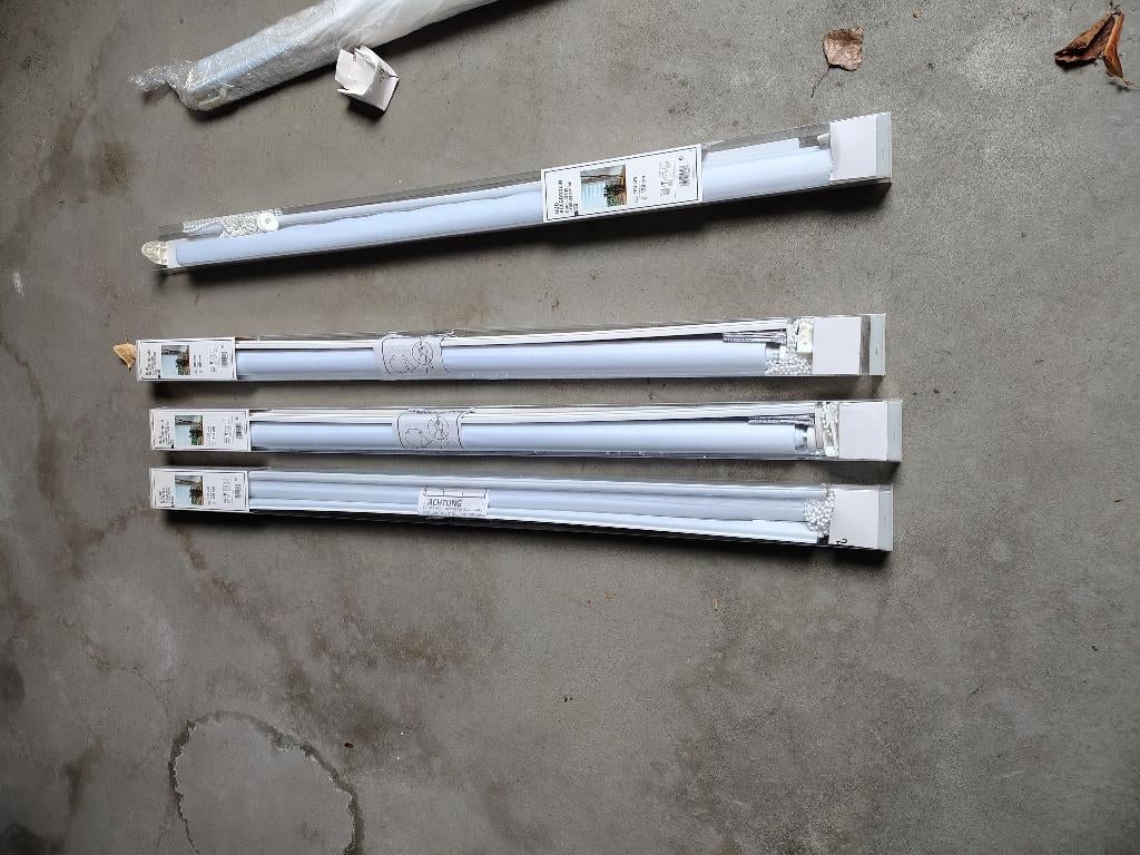 Duo rolgordijnen wit 5 stuks nieuw 100x150, Ophalen, Nieuw, 50 tot 100 cm, Wit