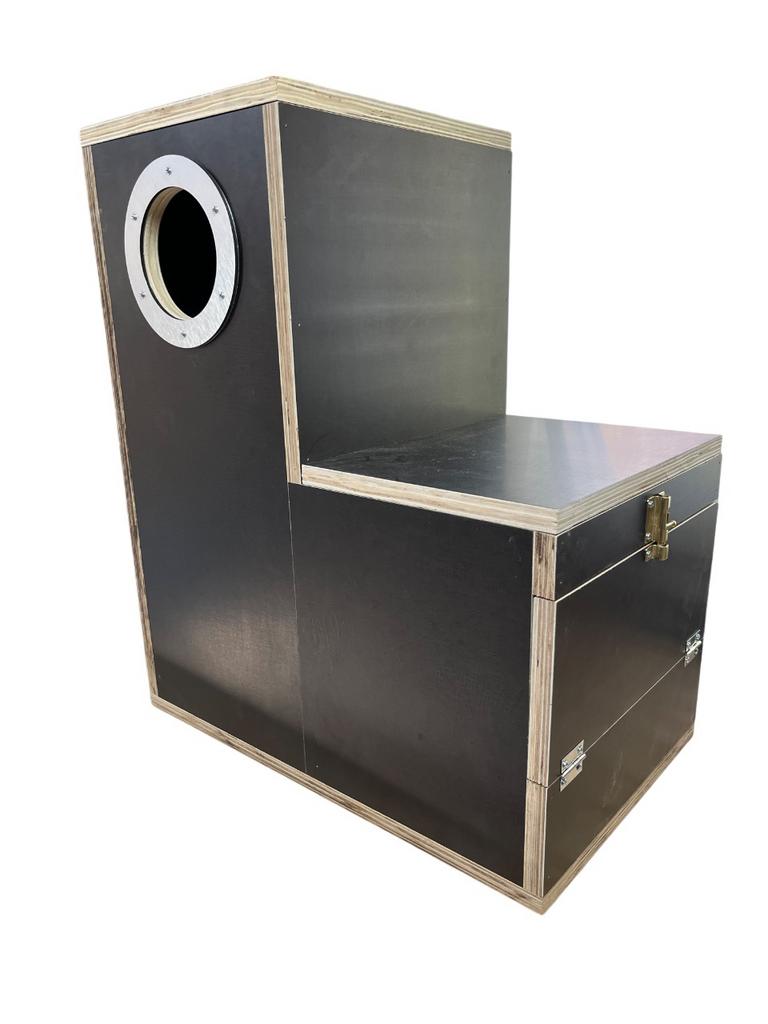 Betonplex grijze roodstaart broedblokken, nestkasten, Ophalen of Verzenden, Nieuw, Kooi-accessoires