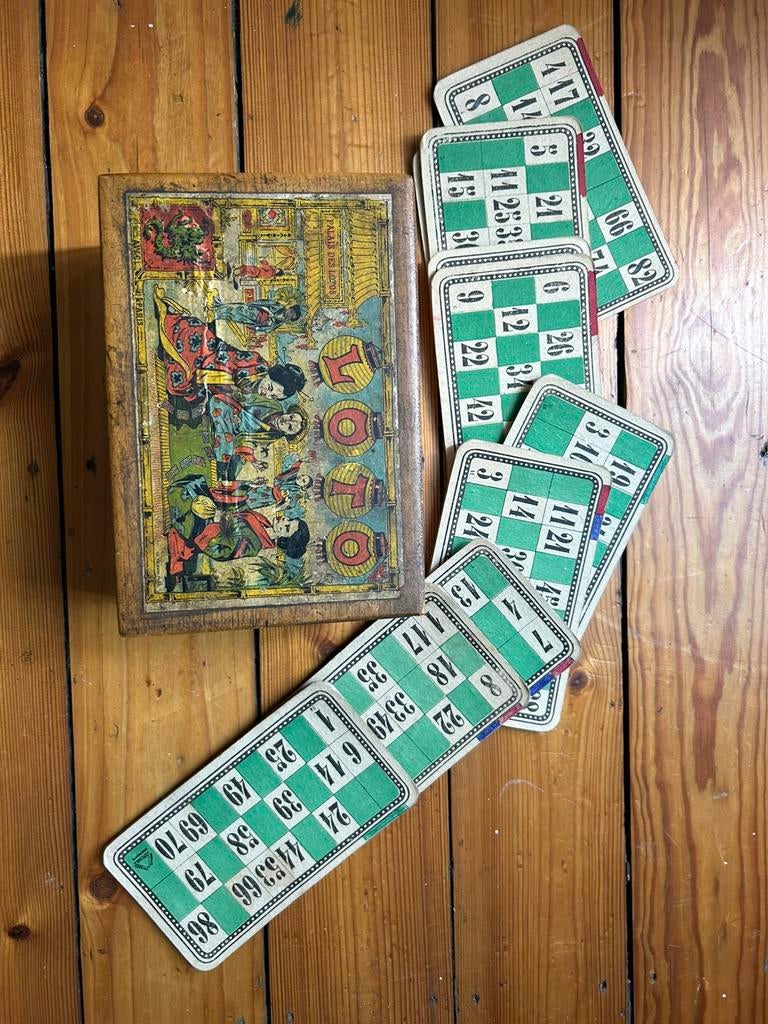 Jeu de loto et dominos, Enlèvement ou Envoi