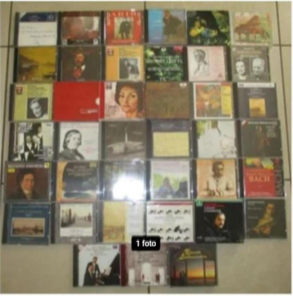 50 CD originaux de musique classique, Enlèvement ou Envoi, Comme neuf