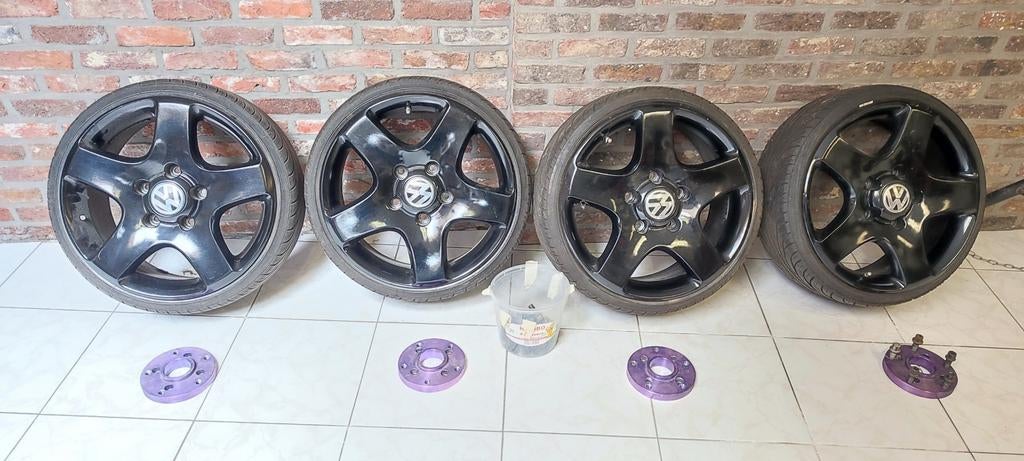 tuareg velgen 5x120 en 4x100 met spacers, Ophalen