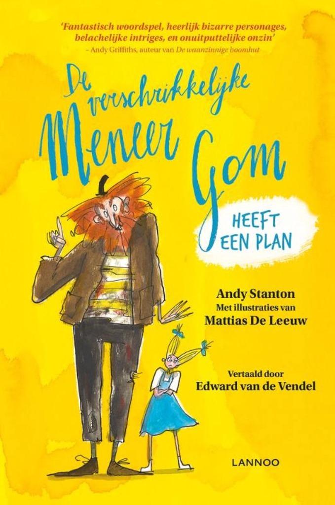 De verschrikkelijke meneer gom heeft een plan (2521), Ophalen of Verzenden, Nieuw, Andy stanton, Fictie