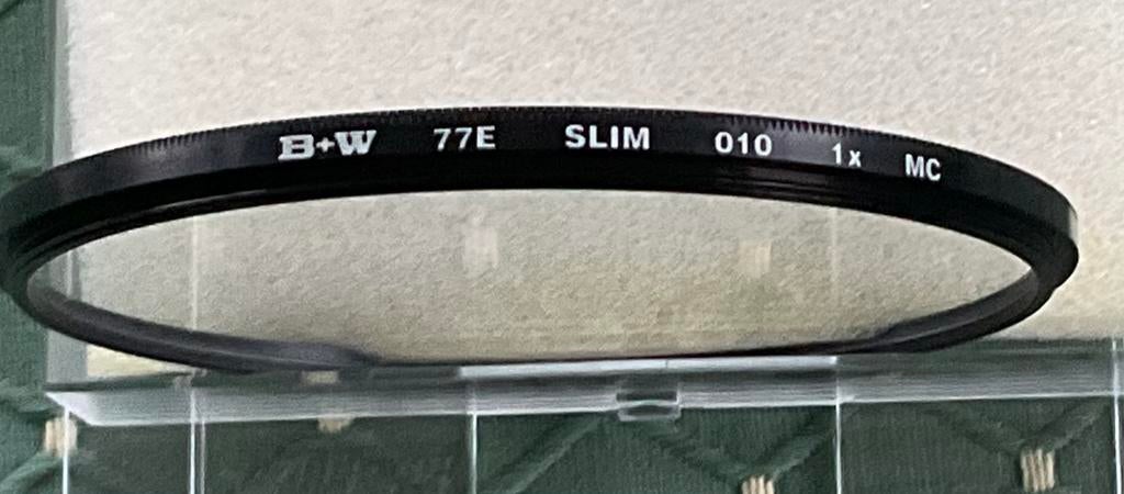 Beschermfilter B+W, B&W, Ophalen of Verzenden, Zo goed als nieuw, 70 tot 80 mm