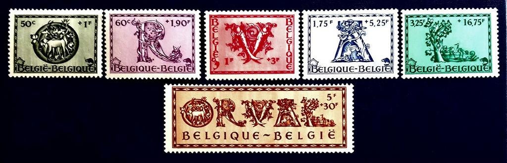 1943 Vijfde ORVAL MNH**, Postzegels en Munten, Verzenden, Orginele gom, Postfris, Postfris