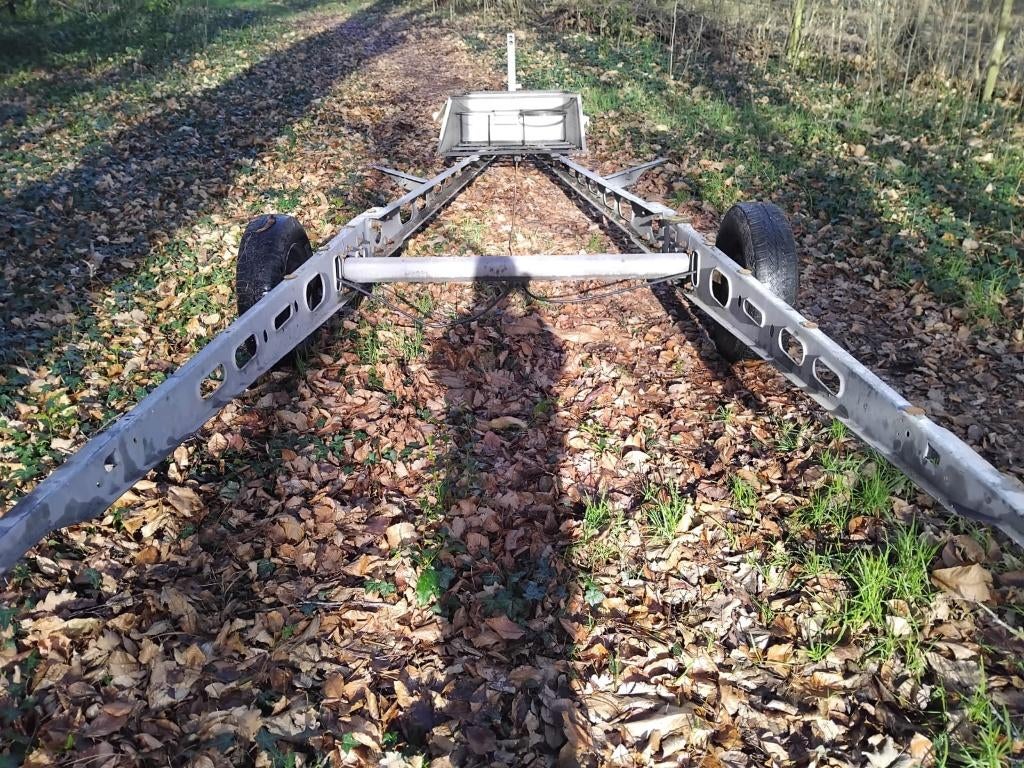 trailer 5m x 2m - onderstel tiny house - chassis, Auto diversen, Aanhangers en Bagagewagens, Ophalen, Zo goed als nieuw