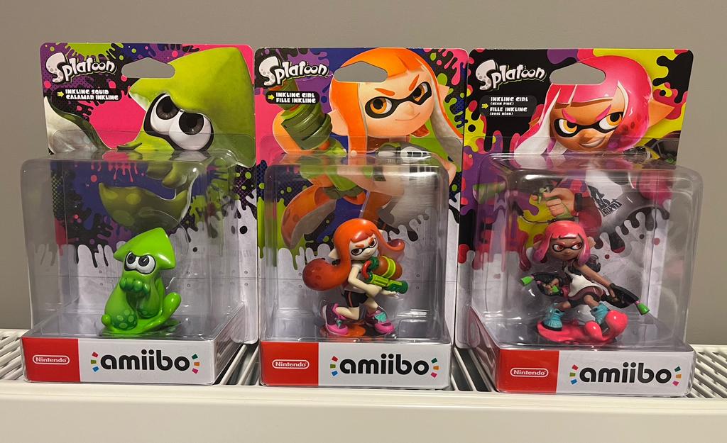 3 Amiibos Splatoon, Consoles de jeu & Jeux vidéo, Enlèvement ou Envoi