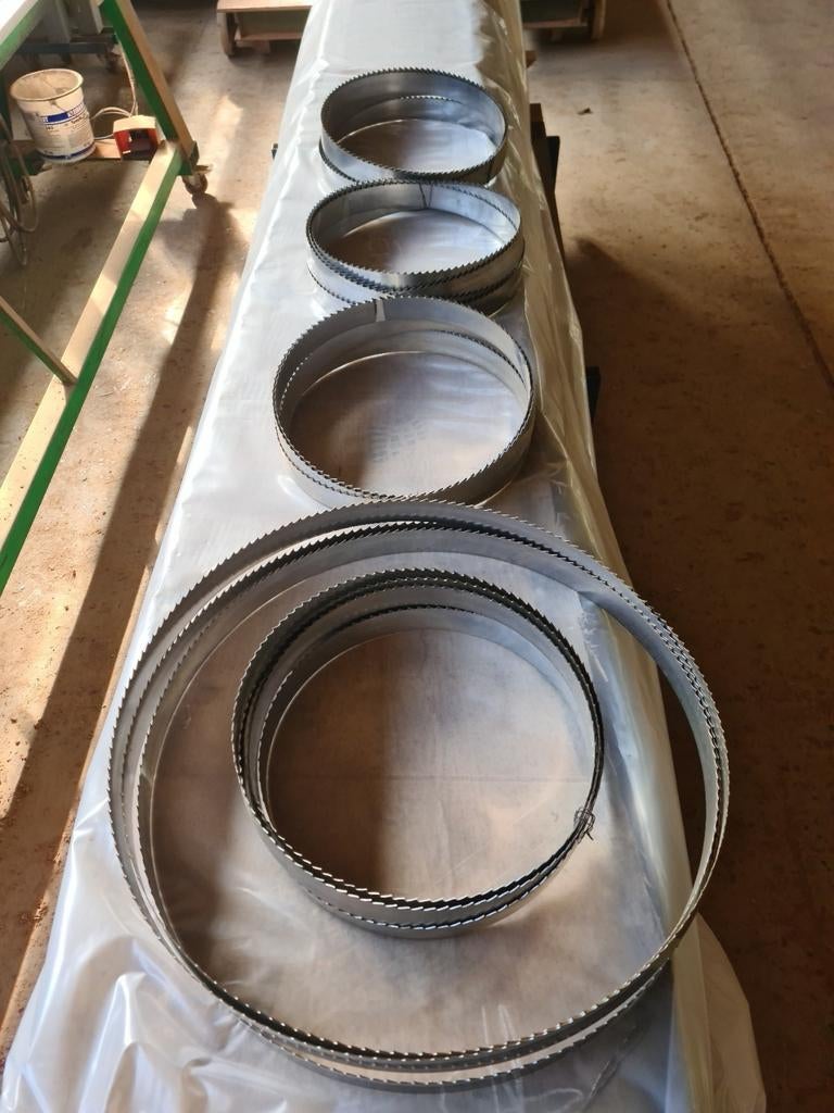 5 Lames scie a ruban 5980x50x0.9 T12, Enlèvement, Neuf