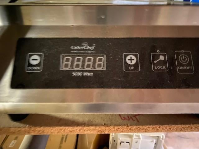 Caterchef inductievuur, Ophalen, Gebruikt, Fornuis, Frituur en Grillen