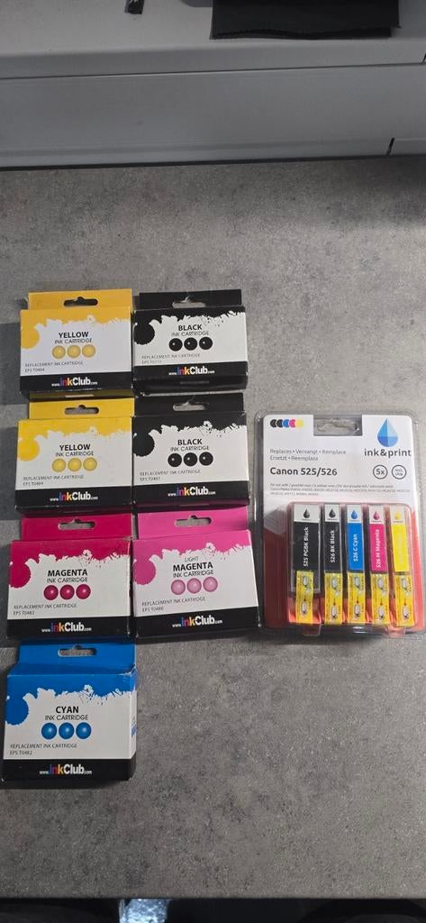 Inktpatronen Canon/Epson, Ophalen of Verzenden, Nieuw