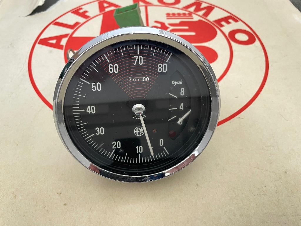 Alfa Romeo 105 GT Bertone Junior 1750GTV toerenteller Jaeger, Auto-onderdelen, Dashboard en Schakelaars, Alfa Romeo, Gebruikt