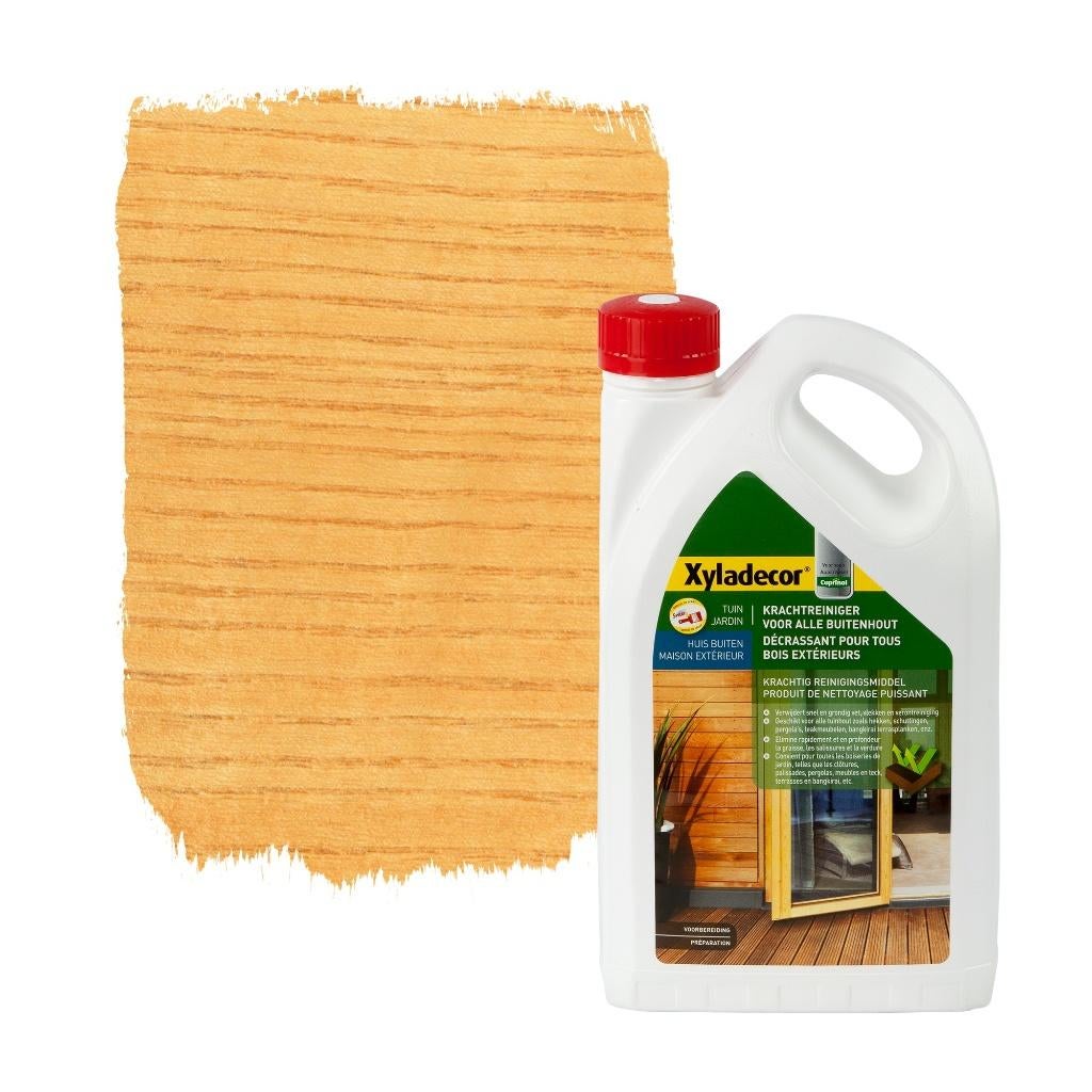 NETTOYANT PUISSANT XYLADECOR  BOIS DEXTÉRIEUR INCOLORE 2,5 L, Enlèvement ou Envoi, Neuf, Abri de jardin