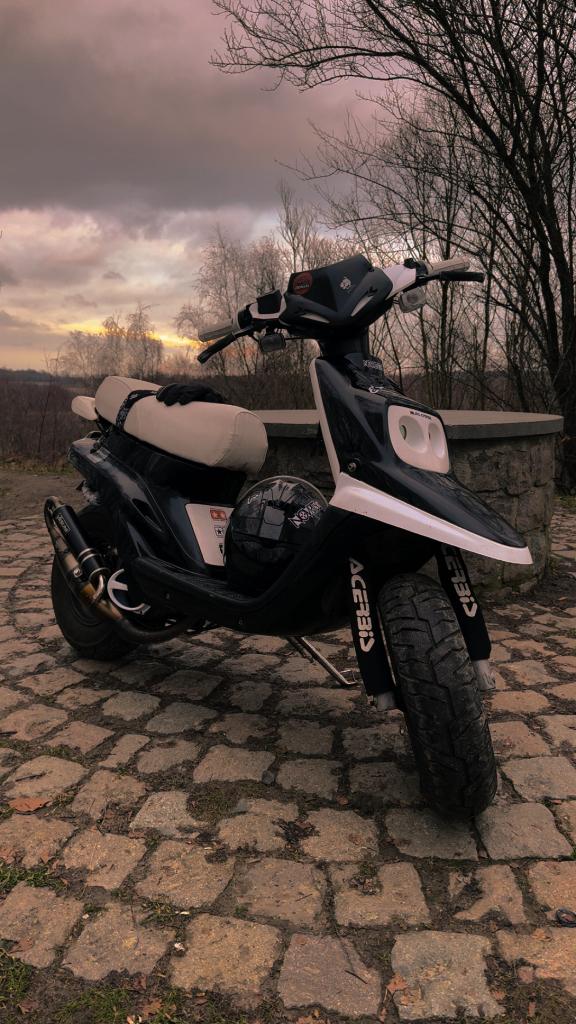 Mbk Booster A Klasse (oud model), Fietsen en Brommers, Ophalen, Gebruikt, 70 cc, Klasse A (25 km/u)