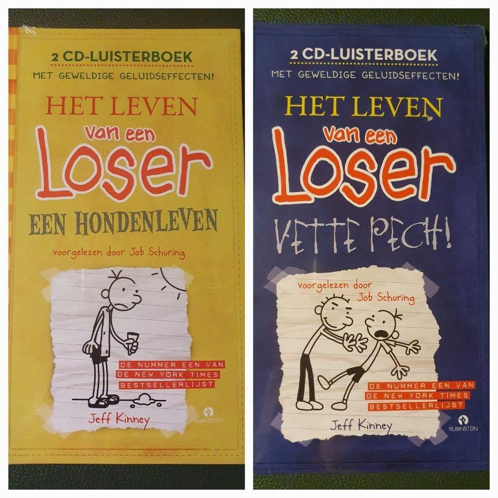 'Het leven van een loser' luisterboeken, Boeken, Ophalen of Verzenden