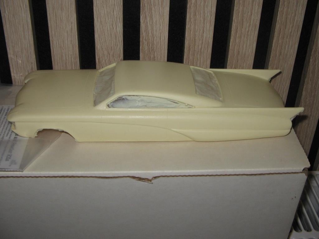 rezin cadillac chopt roof op 1/25, Hobby en Vrije tijd, Modelbouw | Auto's en Voertuigen, Ophalen of Verzenden, Nieuw, Auto, Overige merken