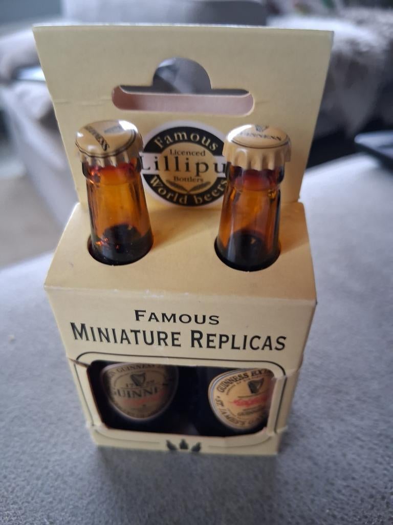 Miniatuur replica Guiness, Ophalen of Verzenden