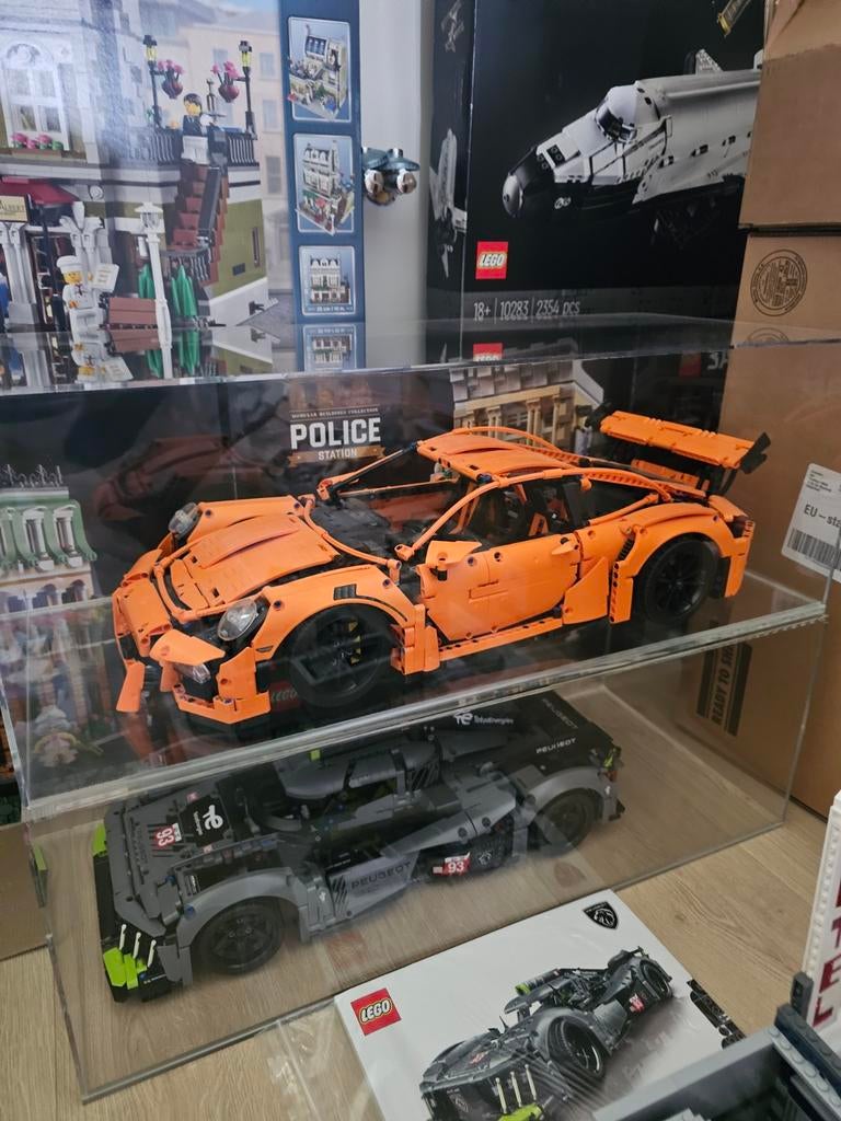 Lego porsche 42056 incl case wickedbrick, Ophalen