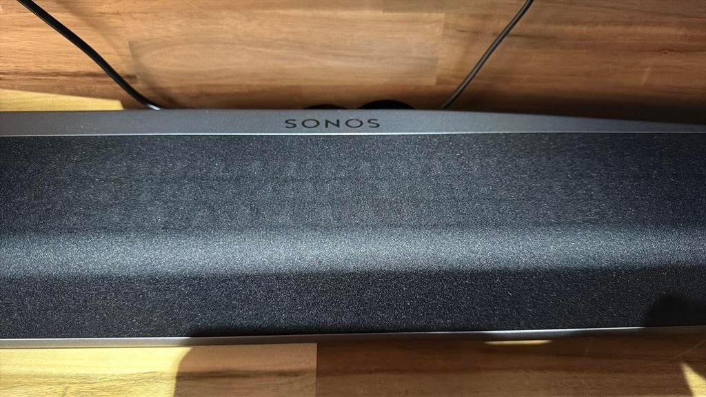 SONOS Soundbar S2 + extra speakers van SONOS op steunen …, Audio, Tv en Foto, Ophalen, Zo goed als nieuw