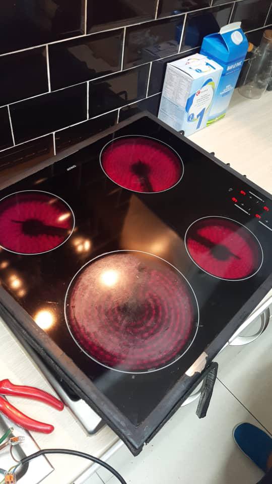 Kookplaat  ATAG, Ophalen, Zo goed als nieuw, Elektrisch