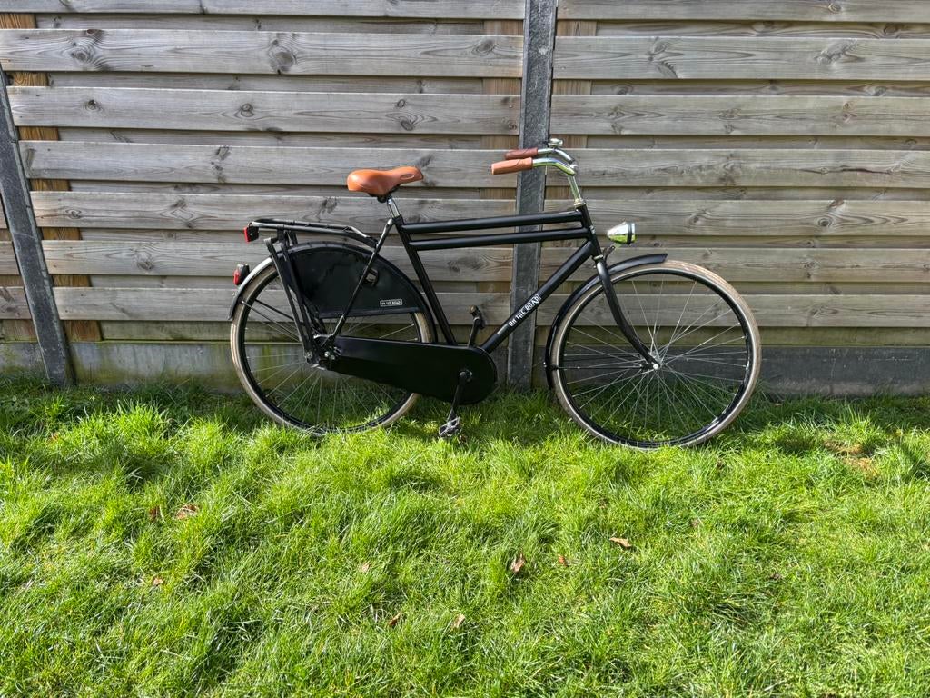 Herenfiets (opa vintage fiets) frame 58, Fietsen en Brommers, Ophalen, Zo goed als nieuw, Versnellingen