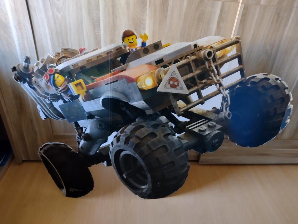 Kartonnen Lego bord The Movie2, Ophalen, Gebruikt