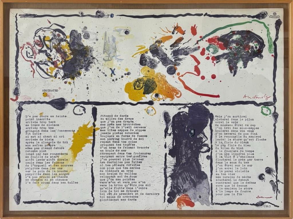 Alechinsky en Dotremont, Antiquités & Art, Enlèvement