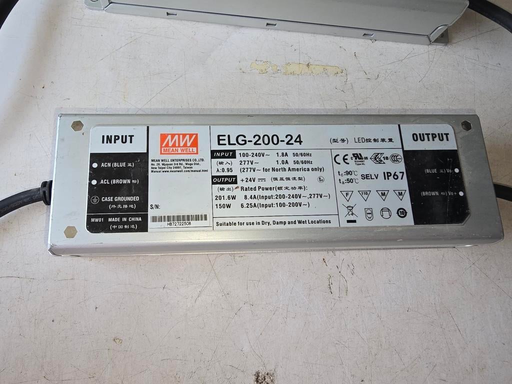 Transformateur LED 200W 24v, Enlèvement