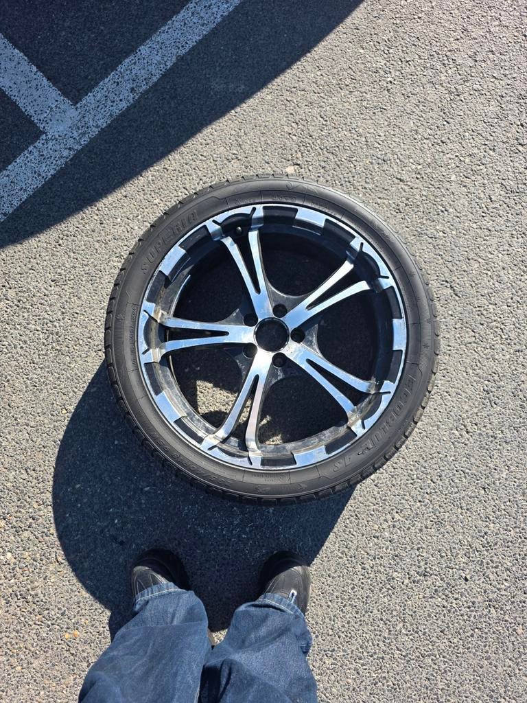 Velgen 18” 5x100 ET35 – opknapset – met banden – bieden, Auto-onderdelen, Banden en Velgen, Band(en), 18 inch, Ophalen